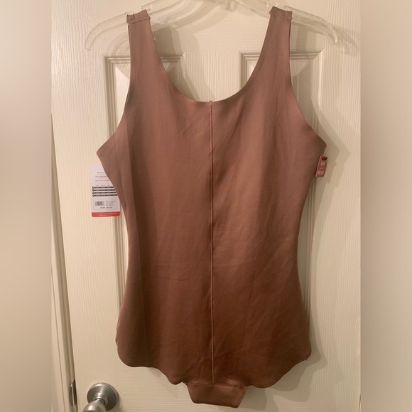 SkinnyGirl Shaping WYOB Bodysuit Size 2X Sable rose Style SG7691C Shapewear - Picture 6 of 6